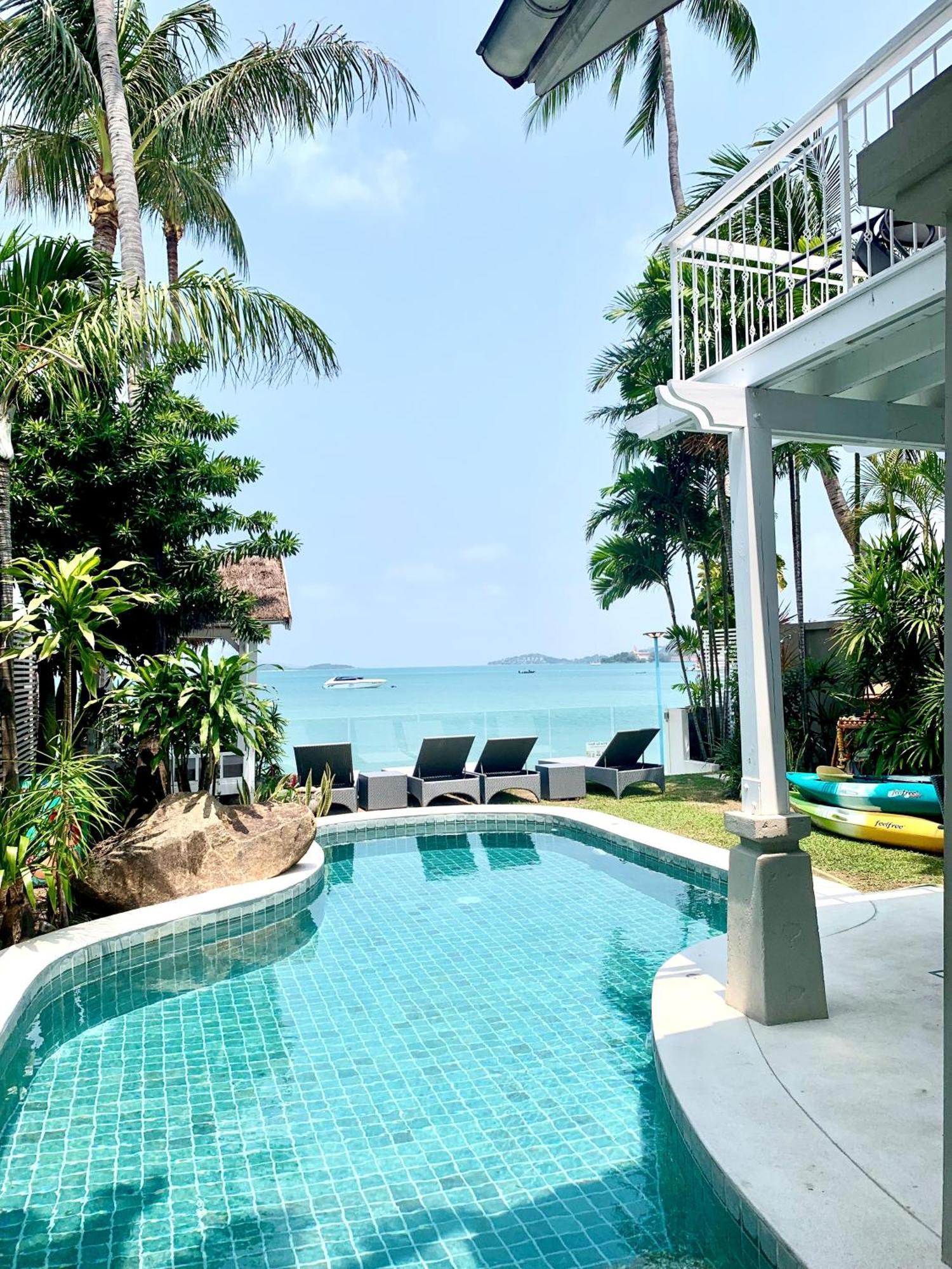 Beachfront Villa Charmant With Private Pool Κο Σαμούι Εξωτερικό φωτογραφία