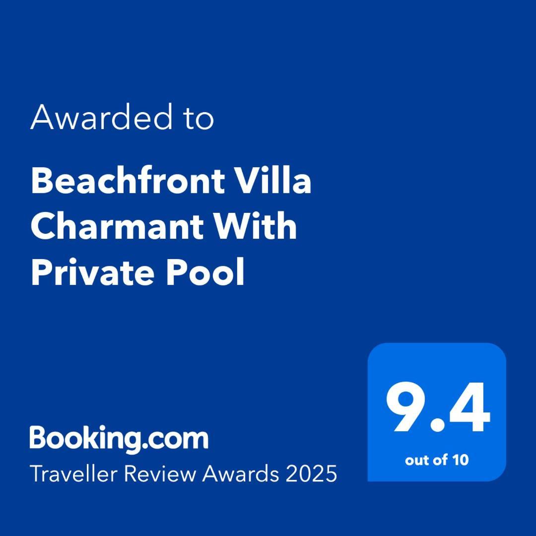 Beachfront Villa Charmant With Private Pool Κο Σαμούι Εξωτερικό φωτογραφία